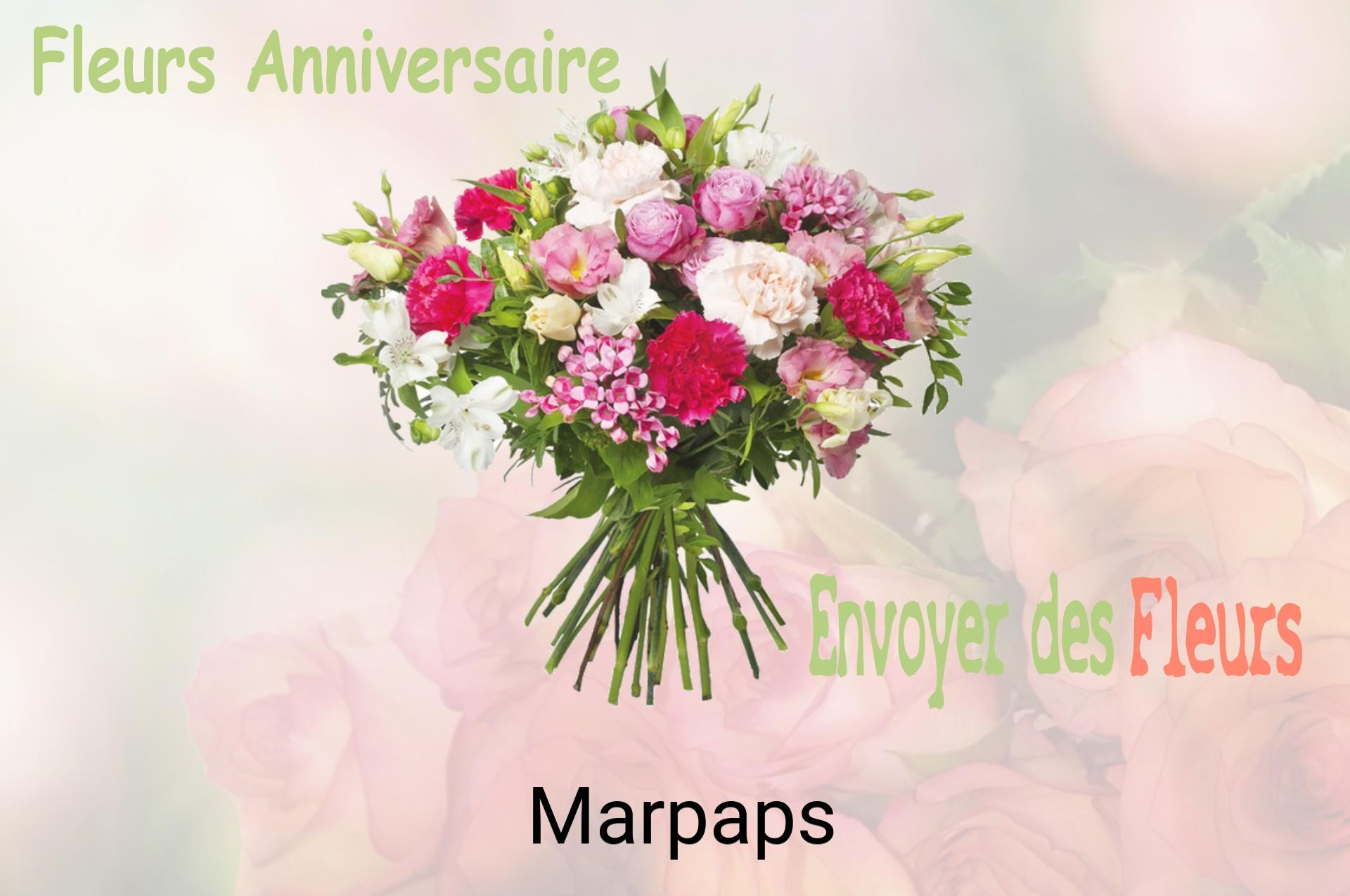 Bouquet de fleurs d’anniversaire livré à Marpaps